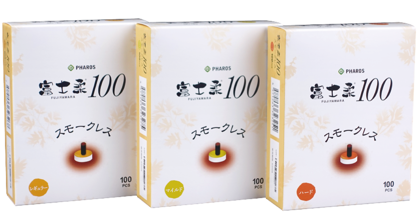 【メーカーインタビュー】★ファロス史上初の煙の出ないお灸！「富士柔100スモークレス」の株式会社ファロスにインタビューしました。